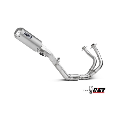 [MIVV] Escape Completo 2x1 MK3 St. Steel 2 sondas Kawasaki Ninja 650 / Z 650 2024-26