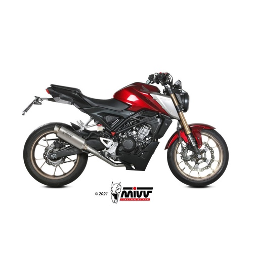 [MIVV] Escape system 1X1 GP Pro Titan Honda CB 125 R 21-24