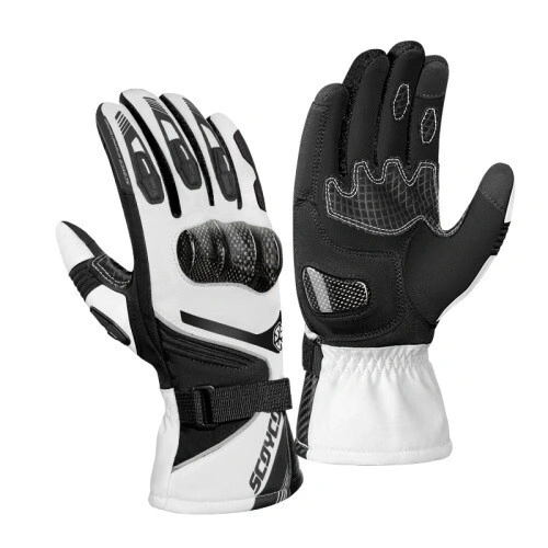 [SCOYCO] Guantes Street Autumn Winter Blanco S