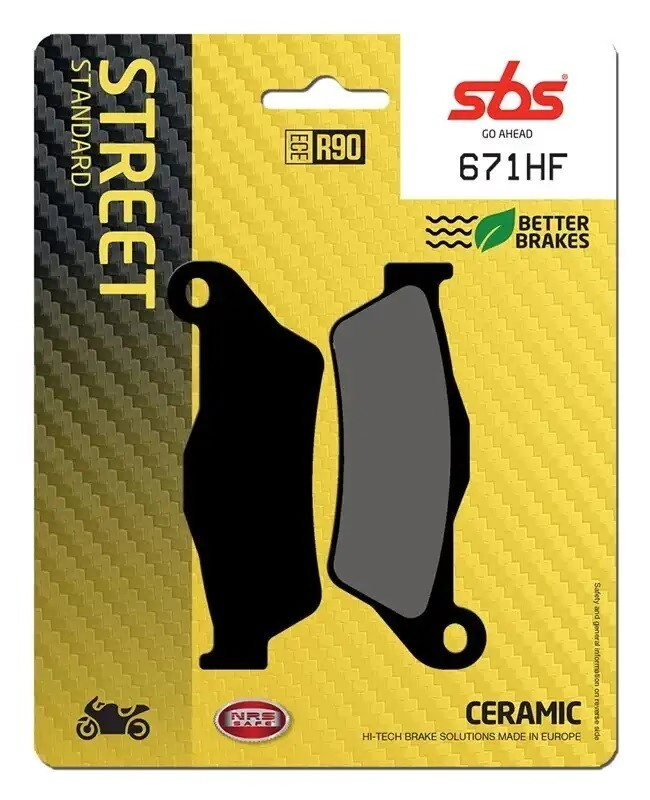 [SBS] Kit de Pastillas de freno 671- | FA181/245/643 | (Standard) (Delantero) Royal 350-650