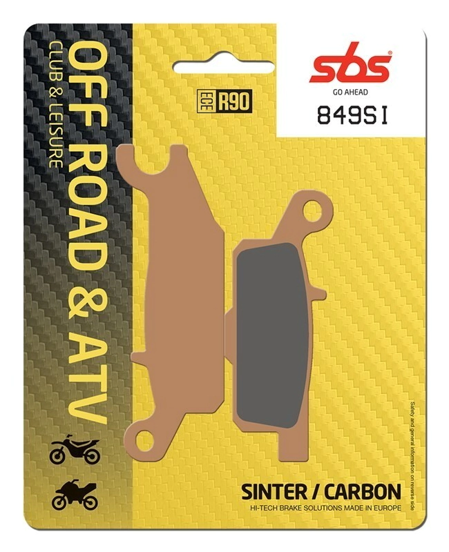 [SBS] Kit de Pastillas de freno 849- | FA444 | (Sinterizada) (Delantero) ATV DER YFM Raptor-Grizzly