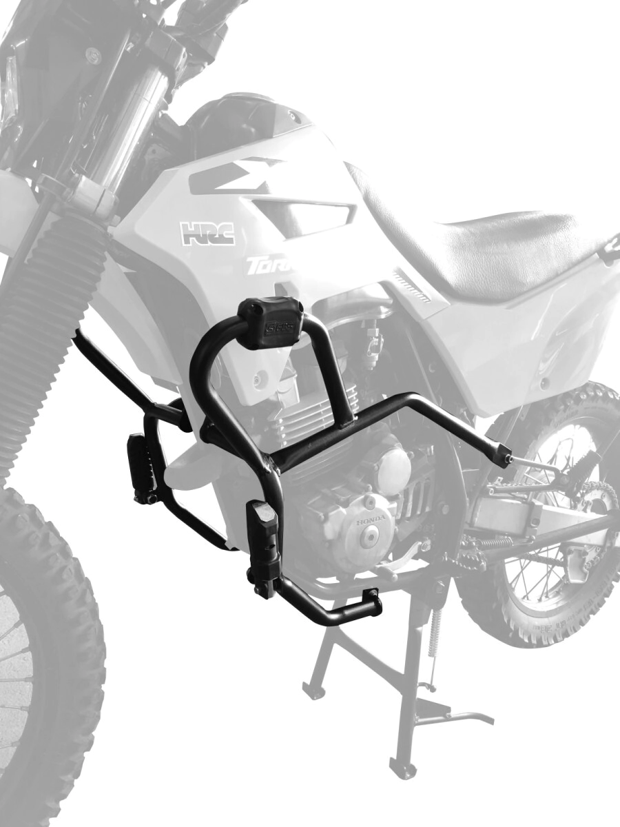 [GBS] Defensa de motor con pedales Honda XR 250 Tornado