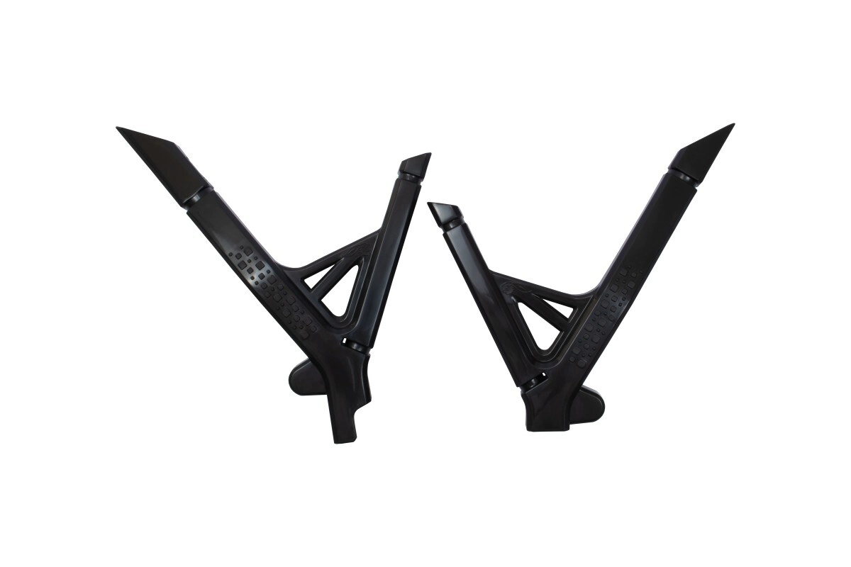 [AMX] Cubre cuadro [Color: NEGRO] Chasis Honda 250 XR 79-80, 250 XR Tornado 98-25, XR 250L 86-96, XR 250R 81-04