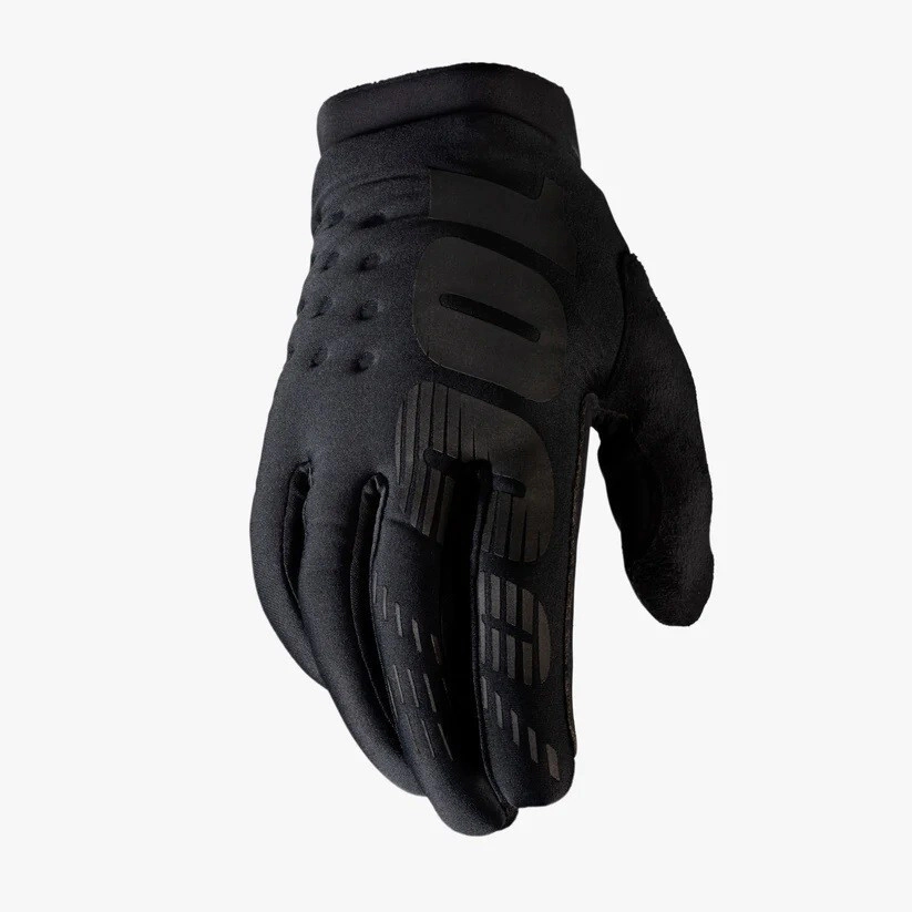 [100%] Guantes [Color: Negro] Talle:XL Brisker Youth