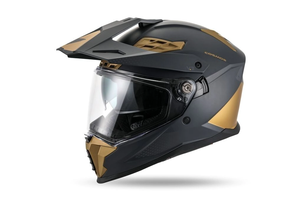 [UFO] Casco Cosmos Tourer Crossover Talle:S Gris Bronce