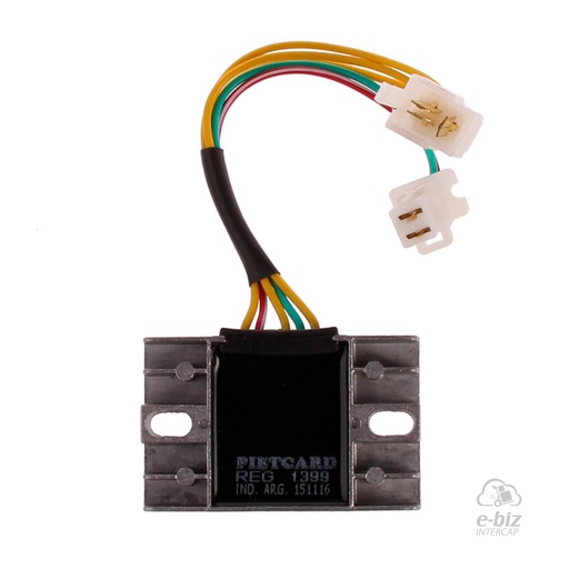 [Pietcard Electronica] Regulador de voltaje Trifásico [CC] [12V] [12A] 1399 Tecn. Mosfet AÑO 2011 Honda XR L 125 04-11