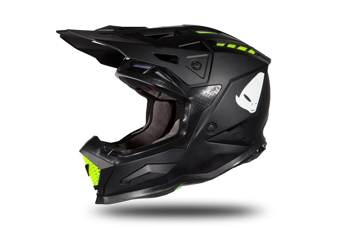 [UFO] Cascos Talle:M Echus Negro Mate Motocross