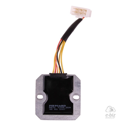 [Pietcard Electronica] Regulador de voltaje Trifásico [CC] [12V] [20A] 1235 Tecn. Mosfet Suzuki DR 650 R-DR 800 BIG