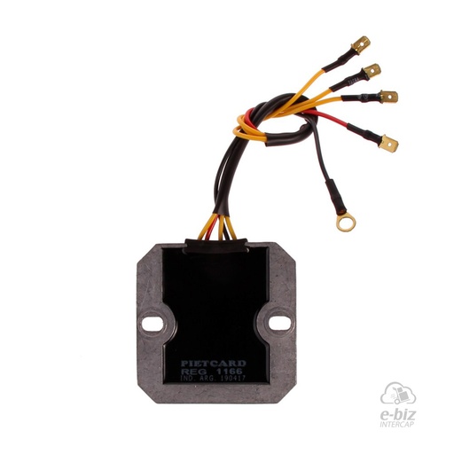 [Pietcard Electronica] Regulador de voltaje Trifásico [CC] [12V] [20A] 1166 Tecn. Mosfet Genesis Yamaha FZR A 400-1000 1990, FZR AC 600-1000 1990, FZR B 1000 1991, FZR BC 1000 1991, FZR D 1000 1992, FZR DC 1000 1992, FZR E 1000 1993… (36 modelos)