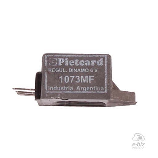 [Pietcard Electronica] Regulador de voltaje [CC] [6V] 1073 Campos Conec. Masa Gilera-AJS-ALPINO-BSA-DKW-GUZZI-Triumph-MIVAL-ANTIGUAS
