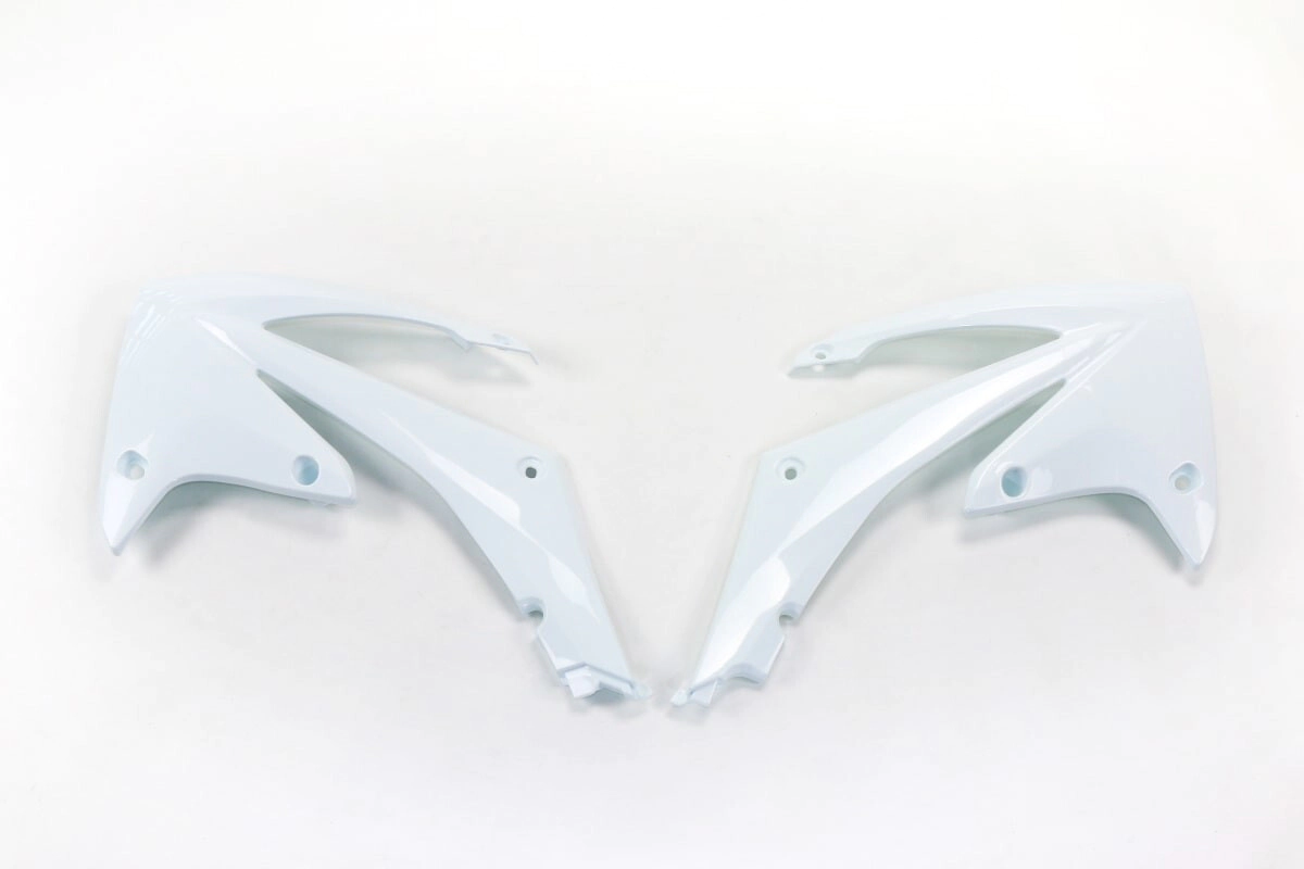 [UFO] Jgo de aletas de tanque [Color: BLANCO] CRF 250R 10-13, 450R 09-12 Honda CRF 250R 10-13, 450R 09-12