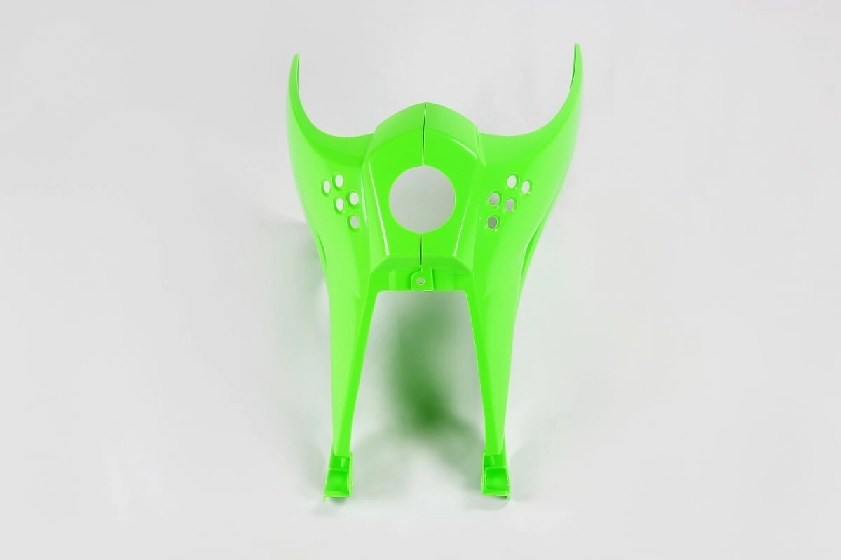 [UFO] Jgo de aletas de tanque [Color: VERDE] 10/25 Kawasaki KLX 110 10-25, KLX L 110 10-25