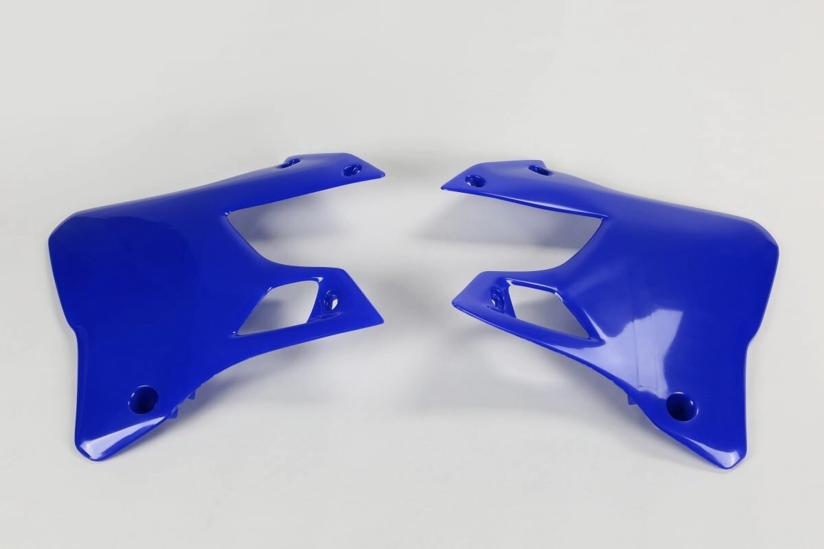 [UFO] Jgo de aletas de tanque [Color: Azul Eléctrico] YZ 125-250 96-01 Yamaha YZ 125-250 96-01, YZ F 250 2001