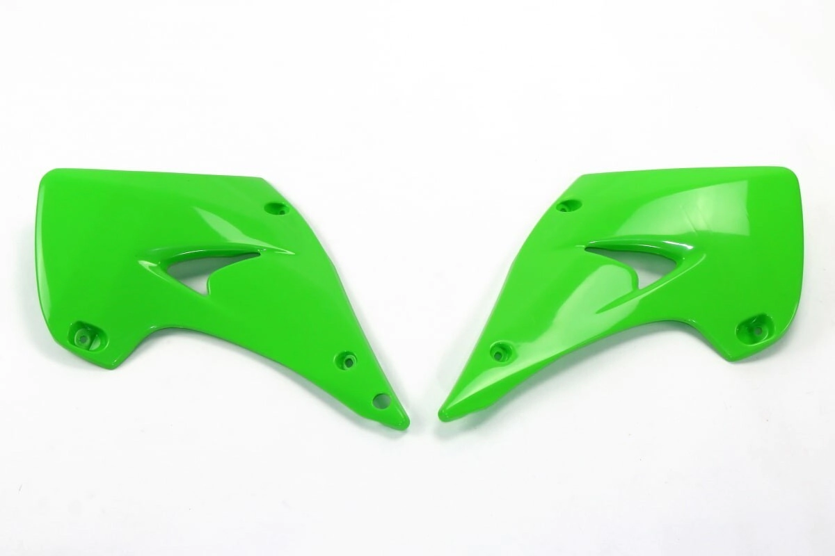 [UFO] Jgo de aletas de tanque [Color: VERDE] 03/08 Kawasaki KX 125 03-08