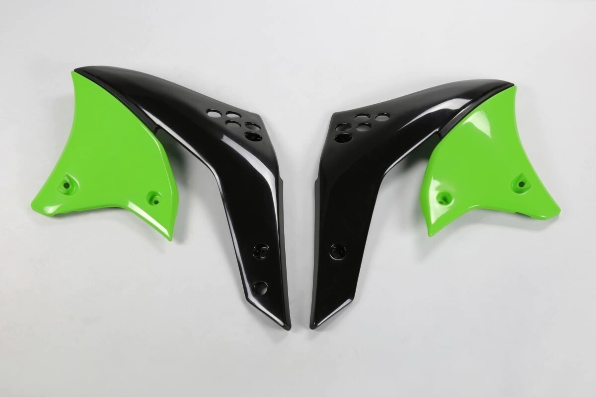 [UFO] Jgo de aletas de tanque [Color: VERDE] KXF 250 06-08 Kawasaki KXF 250 06-08