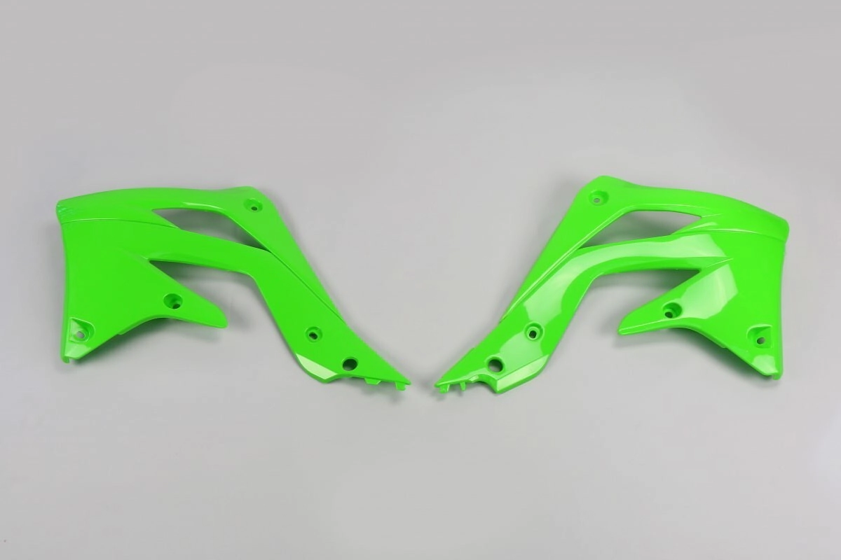 [UFO] Jgo de aletas de tanque [Color: VERDE] KXF 450 12-15 Kawasaki KXF 450 12-15
