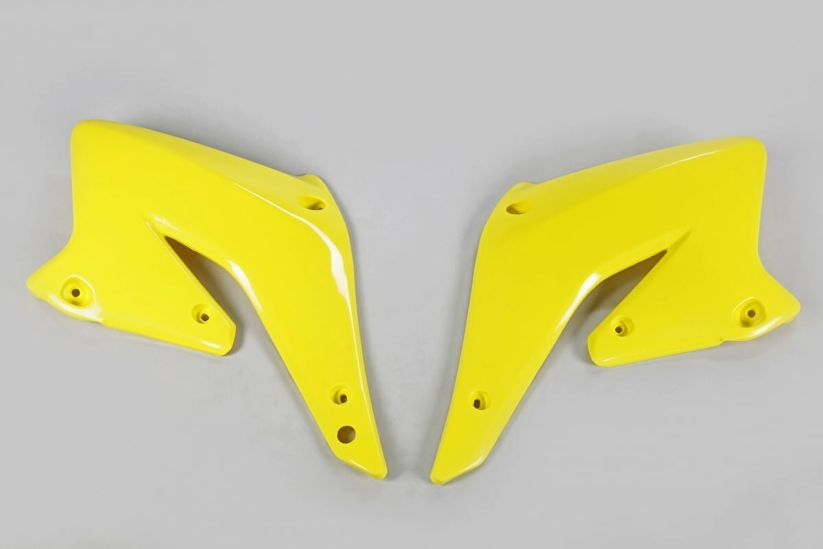 [UFO] Jgo de aletas de tanque [Color: AMARILLO] 04/06 Suzuki RM-Z250 04-06