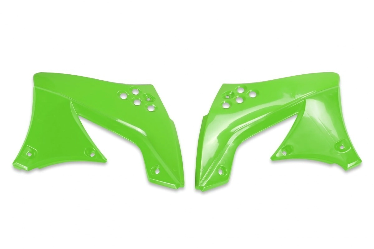 [UFO] Jgo de aletas de tanque [Color: VERDE] KXF 450 09-11 Kawasaki KXF 450 09-11