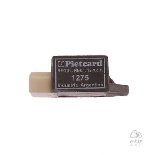 [Pietcard Electronica] Regulador de voltaje [CA+CC] [12V] 1275 Licencia Motomel 50 ROAD POWER