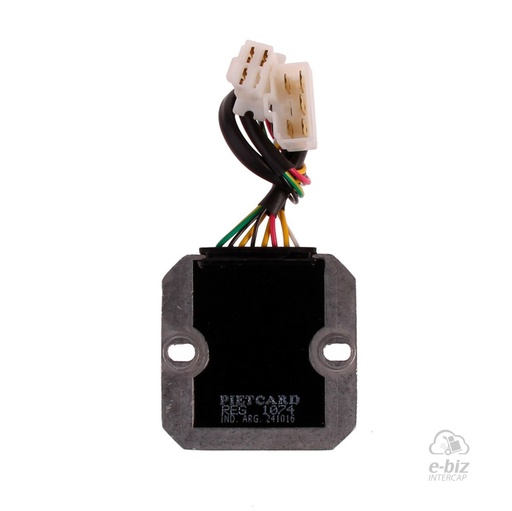 [Pietcard Electronica] Regulador de voltaje Trifásico [CC] [12V] [30A] 1074 Altern. Tecn. Mosfet Honda NIGHT HAWK 650-CB650 / 750 / 900-CBX 1050