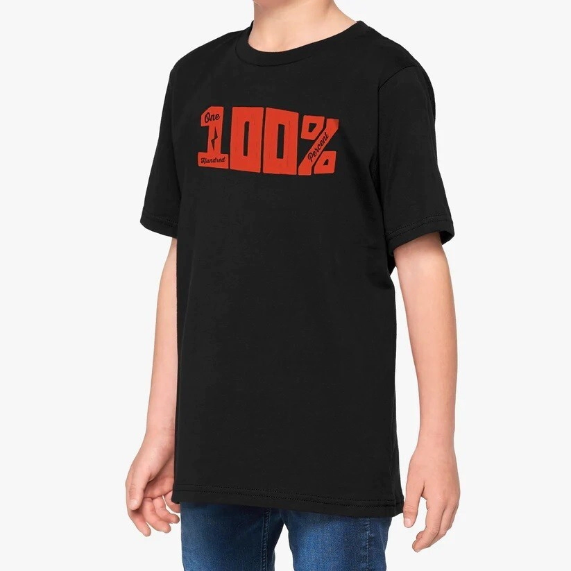 [100%] Remera [Kurri Youth Crewneck T-Shirt] Talle L [Color: Negro]