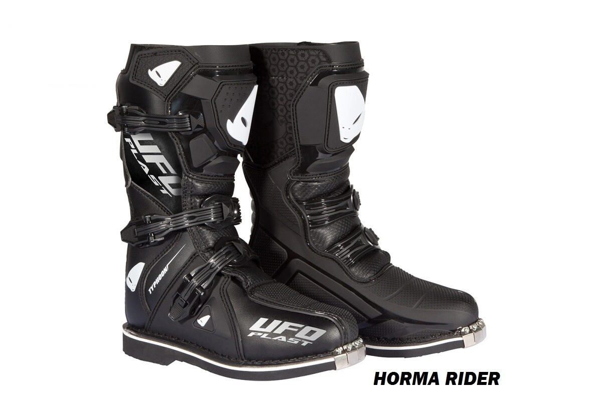 [UFO] Botas Typhoon Niño Offroad Negro 36