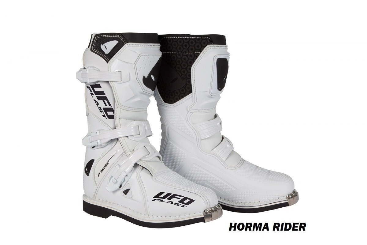 [UFO] Botas Typhoon Niño Offroad Blanco 36