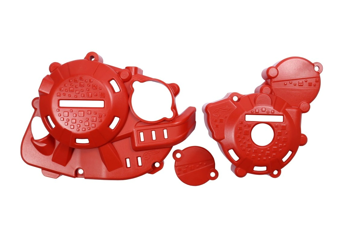 [AMX] Protector de tapa de embrague [Color: GRIS] Motor Honda 250 XR 79-80, 250 XR Tornado 98-25, XR 250L 86-96, XR 250R 81-04