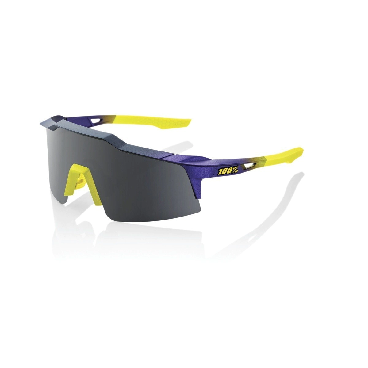 [100%] Lentes de sol Speedcraft SL Matte Metallic Digital Brights Smoke Lens OS2