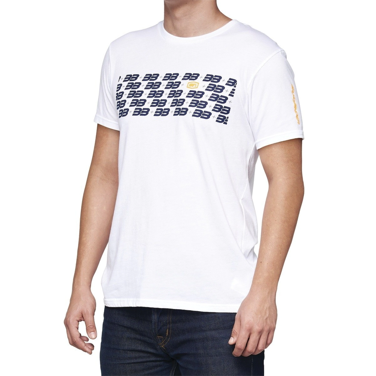 [100%] Remera [Color: Blanco] Talle:M BB33 Repeat T-Shirt