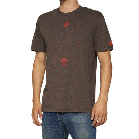 [100%] Remera [Astra Short Sleeve Tee] Talle 2XL [Color: Marrón]