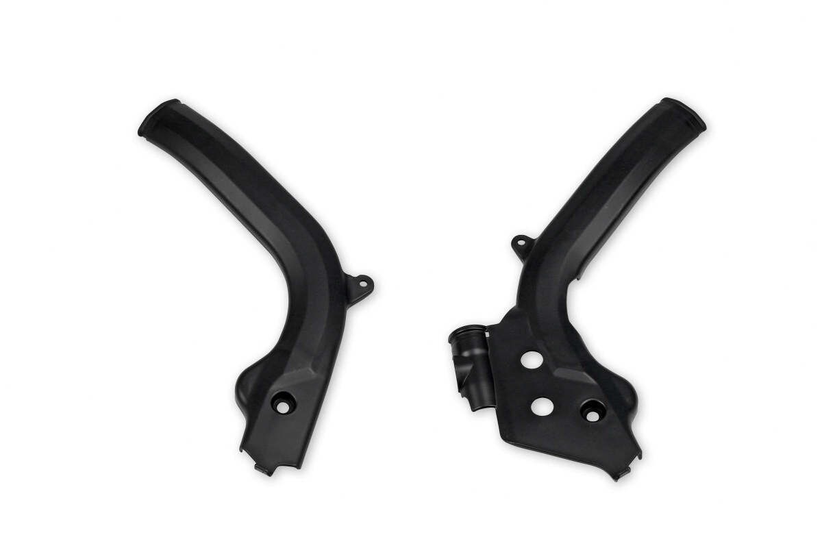 [UFO] Cubre cuadro [Color: NEGRO] Chasis Husqvarna TC 50-65-125-250 16-19, TE 125-250-300 16-19, TX 125-300 16-19, FE 250-350-450-501 16-19, FC 250-350-450 16-19 Rockstar 450 18-19