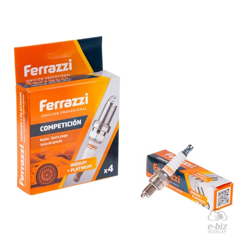 [FERRAZZI] Bujía [Electrodo: Iridio + Platino] [NGK: CR7HIX] MR7IP Beta RR Mini 125 2019 || Cerro BIX 110 05-24 || Corven Energy 110 06-15 || Gilera Smash 110-125 20-23 || Guerrero GT Day 70-110 04-24… (+6 marcas · 15 modelos)