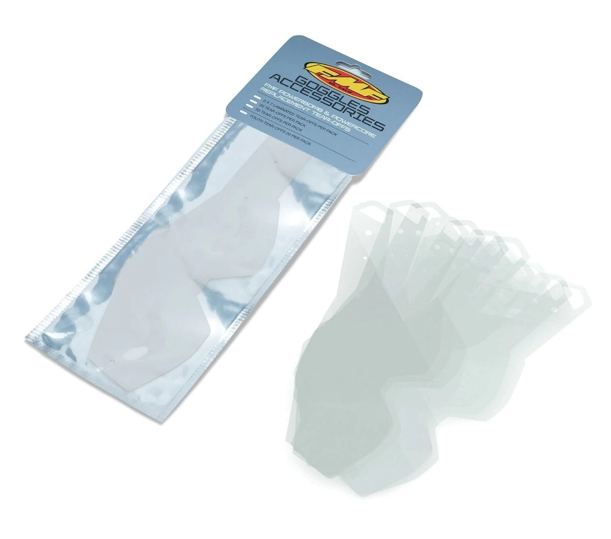 [100%] Micas y repuestos STRATA FMF Standard Tear Offs 50 PK Accuri Racecraft 1ERA GEN