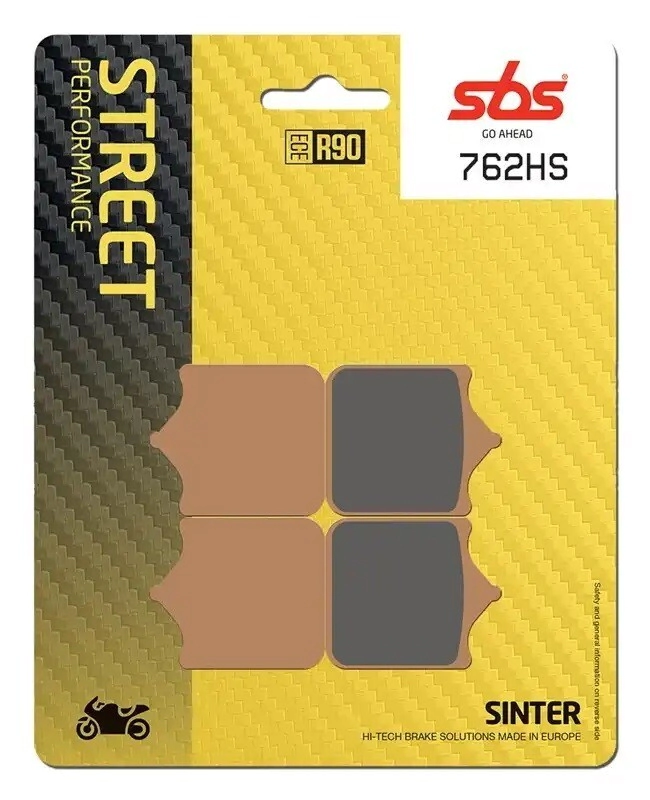[SBS] Kit de Pastillas de freno 762- | FA322/4HH | (Street) (Sinterizada) (Delantero) Benelli QJ Triumph