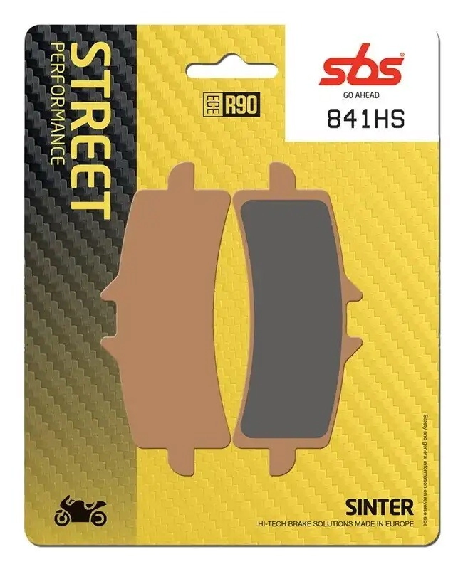 [SBS] Kit de Pastillas de freno 841- | FA447 | (Street) (Sinterizada) (Delantero) KTM Aprilia Ducati BMW Triumph 1000