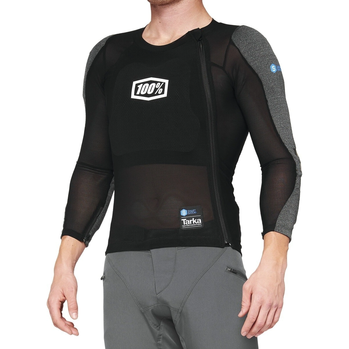 [100%] Pechera con Mangas [Tarka Long Sleeve] Talle S [Color: Negro]