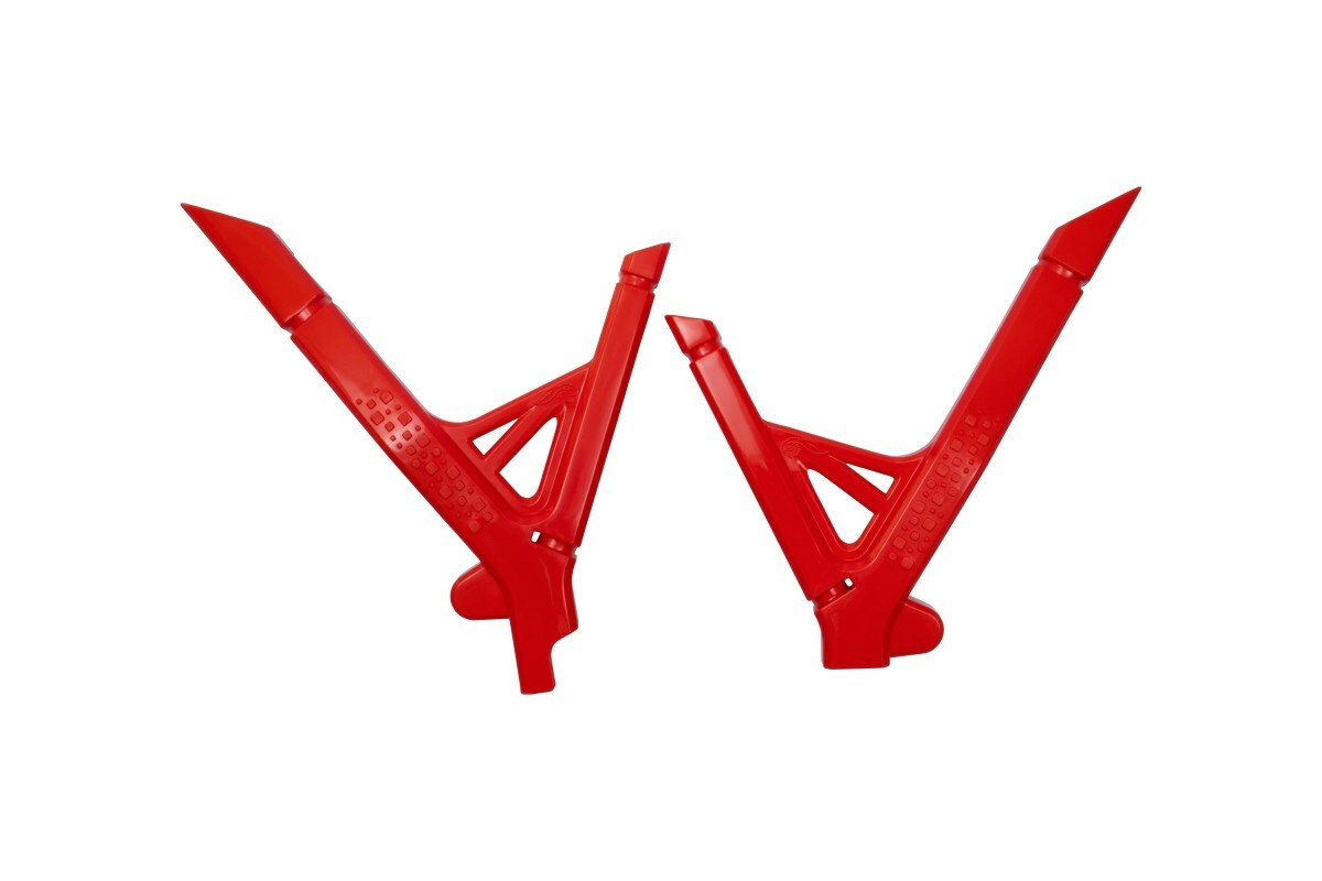 [AMX] Cubre cuadro [Color: ROJO] Chasis Honda 250 XR 79-80, 250 XR Tornado 98-25, XR 250L 86-96, XR 250R 81-04