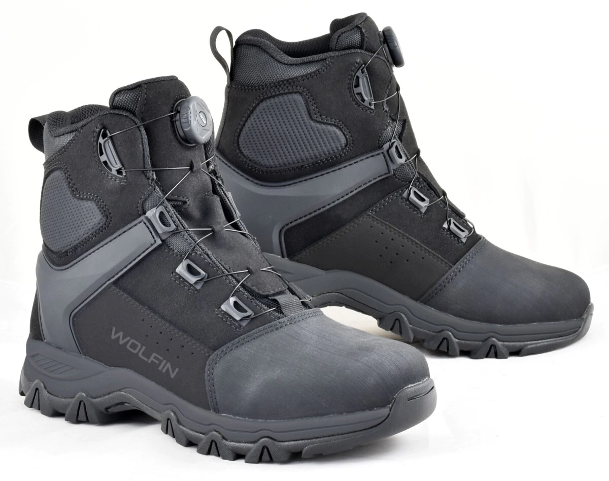[Wolfin] Zapatillas Urban BOA Waterproof 40EU 39AR Negra
