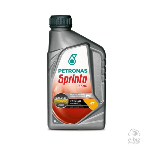 [PETRONAS] Aceite de motor 4T Sprinta F500 15W-50 SL MA2 Semisintetico Multigrado 1L