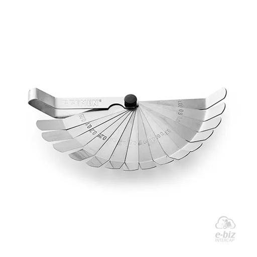 [BREMEN] Herramientas Grandes Taller Sondas Curvas 16 Pzs. 0.05 1.00 Grabadas