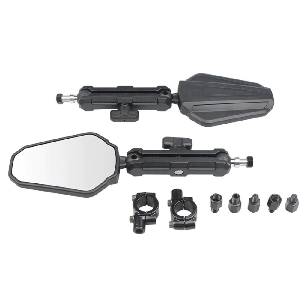[PRO TEAM] Espejo retrovisor Rebatible Plegable Enduro Trail Touring Certificado CE