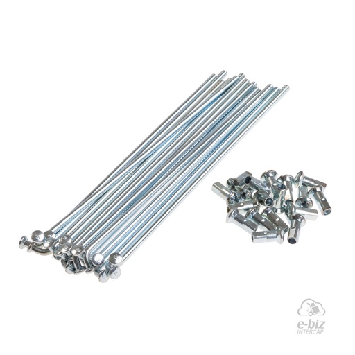 [33] Kit de rayos y niples Rayo-Niple 4 mm T Bolsa 18 Unidades Honda XLX 125