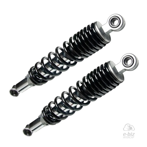 [XPIRAL] Suspensión trasera Juego Amortiguadores Traseros Yamaha YBR 125 08-15, YBR ED 125 16-23