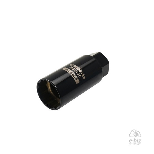 [Bike Service] Tubos de Llave Saca Bujia 20,8MM Acero Vanadio-Pared Extra Fina-Interior Inyectado Goma Honda CR 125-250 87-95 || Zanella DUE (Ciclomotor) 50-70 92-98, SOL 70 98-24, Sol 50 00-24
