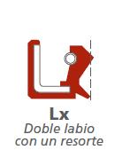 [DBH] Reten de rueda 50X62X7 Maza Delantera-Lado Velocimetro Kawasa | NBR LX