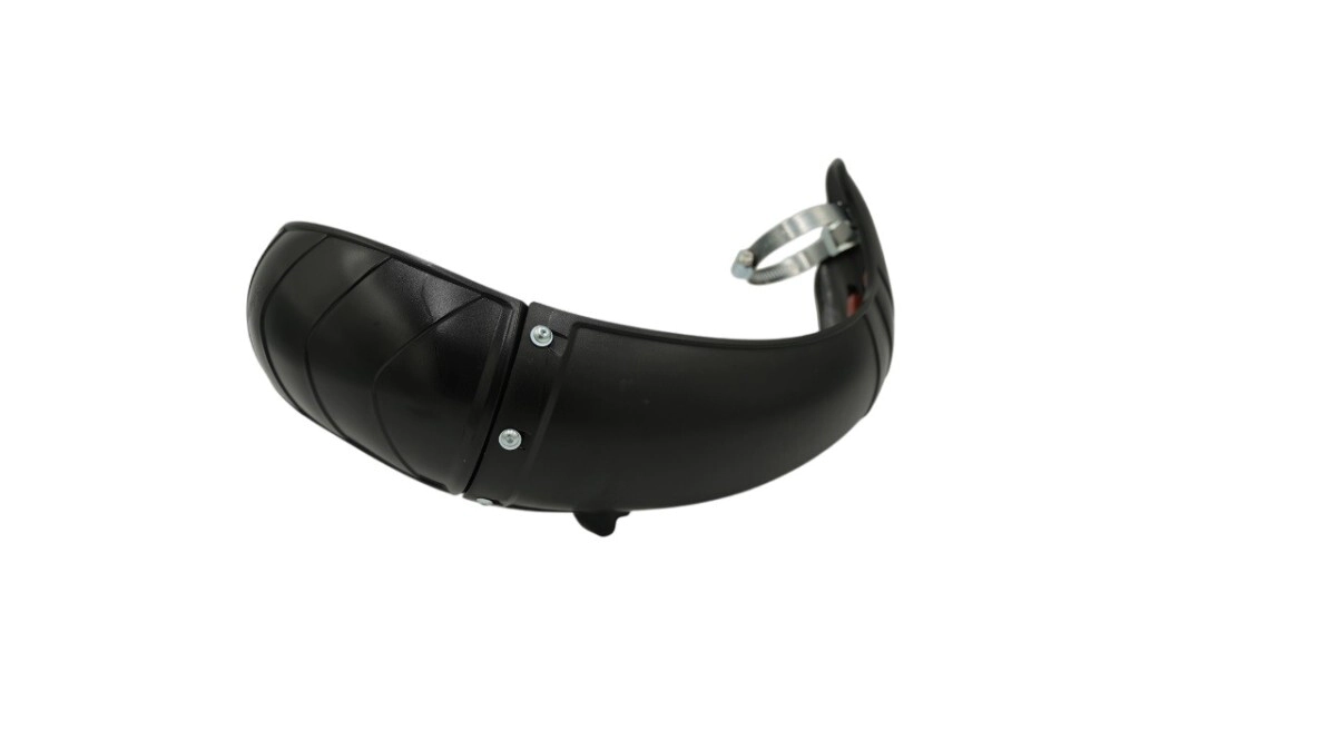[AMX] Cubre vejiga de escape 2T Yamaha YZ 250 05/25 - YZ 250X 16/25 Negro