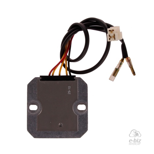 [Pietcard Electronica] Regulador de voltaje 1285 Trifásico Corriente Continua 12V 8A (se reemplaza por 1285-12A) Gilera FR 250 Bicilíndrico Cuatriciclo