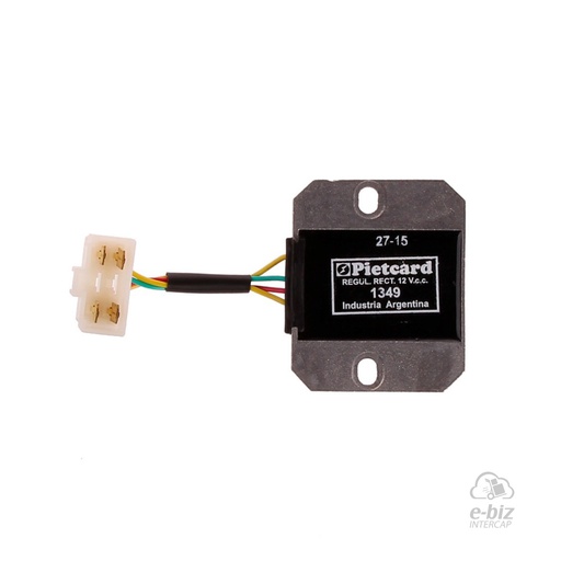 [Pietcard Electronica] Regulador de voltaje 1349 Corriente Continua 12V Monofásico 6A Código Original JT0609 Jianshe 110-3 Stormy MOD 2008