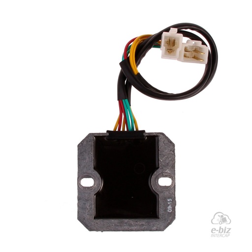 [Pietcard Electronica] Regulador de voltaje 1181 Trifásico Corriente Continua 12V 20A con Tecnología MOSFET Honda VFR 400 RK/RH/RJ/ZH, VF 700 Magna, VFR 750 F